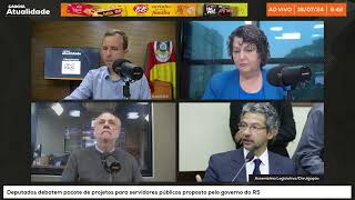 Líder da base governista na AL fala sobre mudanças nas carreiras de servidores  Atualidade [upl. by Bandeen479]