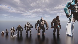 Stages of King Kongs growth and evolution [upl. by Ettevram]