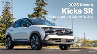 2025 Nissan Kicks  SR Trim  Walkaround and Driving Review  First Look [upl. by Ennovart]