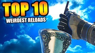 Top 10 quotWEIRDEST RELOADSquot in COD HISTORY  Chaos [upl. by Erick]