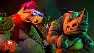 Teenage Mutant Ninja Turtles Mutant Mayhem 2023  The Mutants vs Superfly Scene  Movieclips [upl. by Adnirim]