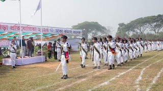 Dhaka Commerce College BNCC Parade 2024 viral [upl. by Amalee984]