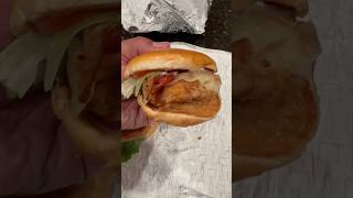 Wendys Asiago Ranch Crispy Chicken Club BOGO in the app wendysbaconator wendys 🤤 Spicy Sandwich [upl. by Dawaj]