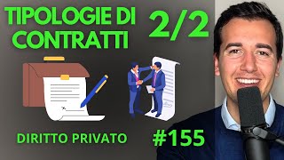 TIPOLOGIE DI CONTRATTO 22  Diritto Privato in 3 minuti [upl. by Singhal]