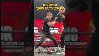 Katie Taylor LANDS CLEAN COMBINATIONS ahead of Serrano rematch [upl. by Correna]