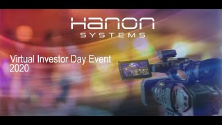 Hanon Systems Virtual Investor Day 2020 [upl. by Assital]