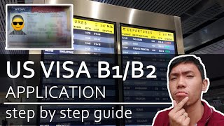 US Visa B1B2 Application Step by Step Guide  New Visa Application Center  Form DS160  Visa Fee [upl. by Lette]