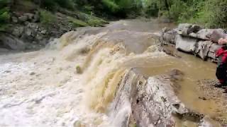 Camp Creek Falls South Arkansas park and huck [upl. by Yrogreg20]