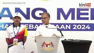 Full Video Government spokesperson Fahmi Fadzil holds postcab press conference [upl. by Hillhouse999]