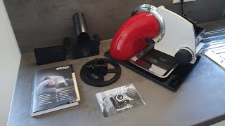 Graef Allesschneider SKS 700  Unboxing  Produkttest [upl. by Melisent50]