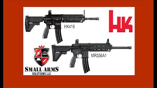 History of HK HKM4HK 416MR556A1 and Brownells BRN4 [upl. by Imarej]