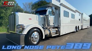 Long Nose Peterbilt 389 Chassis with Toter Conversion [upl. by Hareehahs]