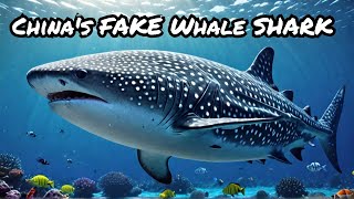 😡 Chinas Fake Robotic Whale Shark Shocks Unsuspecting Aquarium Visitors 🦈🤖 China Ocean fish [upl. by Fancie723]