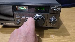 Kenwood R600 HF Communications Receiver [upl. by Beauchamp103]