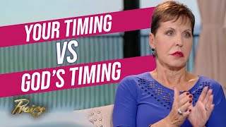 Joyce Meyer Stop Trying to Get Ahead of God  Praise on TBN [upl. by Sitnalta667]