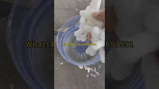 How to Make  Process  Produce Dissolved Package Peanut  Biodegradable Packing Peanuts Foam [upl. by Lihcox]