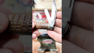 Case 1940  1964 Greenbone Stockman Pocketknife Review edc edcknife knifecollection case case [upl. by Malissia]