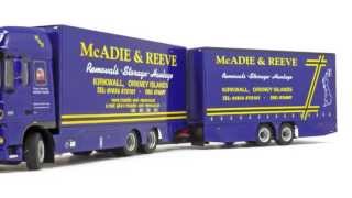 Model Truck World WSI McAdie amp Reeve DAF [upl. by Joete]