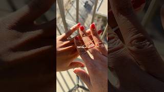 DIY Sun cured Gel stripped nails 💅🥰🥰 nailart diynails [upl. by Adao406]