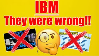 Is IBM Really A Good Dividend Investment As People Say IBM Analysis 2023 [upl. by Eerak100]