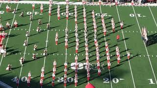 Cornhusker Marching Band the Pride of all Nebraska  Football Saturday  Memorial Stadium Lincoln [upl. by Ativad546]