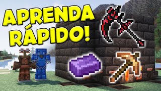 Tinkers Construct 1182  1165  TUDO O QUE VOCÊ PRECISA SABER  Tutorial Minecraft Mod [upl. by Ahsitil]