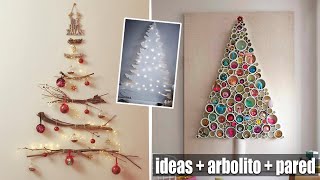 10 divertidas ideas de Arbolitos de Navidad en la Pared  its Me Skay [upl. by Shurlocke]