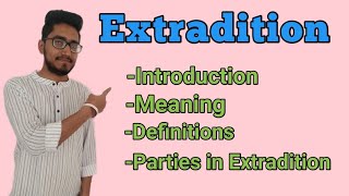 Extradition meaning Definition parties Extraditionextradition lawwithtwins vlogwithtwins [upl. by Theodor]