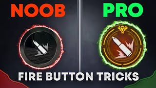 FIRE BUTTON secret trick in free fire 🤫  fire button settings  fire button size and position [upl. by Gnus]