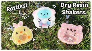 BABY Animal Resin Charms  How to Make Resin DRY Shakers  Watch Me Resin ft Funshowcase [upl. by Neville963]