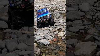 Traxxas TRX4 High trail F150 4x4 Scale River bank Run RTR [upl. by Hanway]