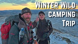 Winter Wild Camping Trip  Wechsel Venture 1 Tent [upl. by Gastineau]