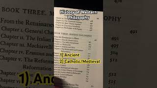 Bertrand Russell History of Western Philosophy  1945 Book Review shorts books philosophy [upl. by Damiani]