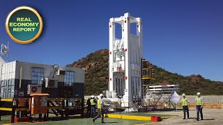 Drilling of Northam’s Zondereinde No 3 shaft completed [upl. by Idell883]