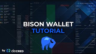 Bison Wallet Tutorial Trustless AtomicSwap Trading [upl. by Ayik]