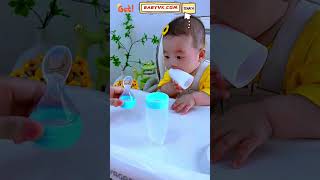 Is Your Baby’s Food Always Spilling Everywhere This Squeeze Bottle with Spoon Is the Solution baby [upl. by Tnomad]