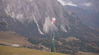 Dolomite Mountains or Italian Alps near Ortisei or Urtijei Italy [upl. by Myrvyn]