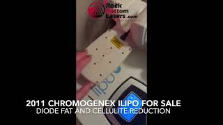 2011 Chromogenex iLipo Model 1200 Cellulite Reduction Laser For Sale [upl. by Annirtak]