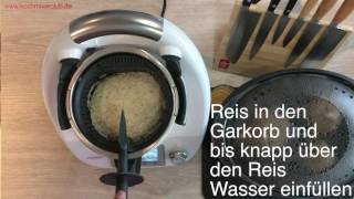 Gyrosballen an Metaxasauce mit Reis für den Thermomix TM5 [upl. by Surtimed456]