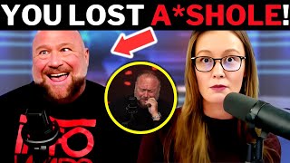 Emma Vigeland ROASTS Far Right Lunatic Alex Jones Over INSANE Meltdown [upl. by Nerra]