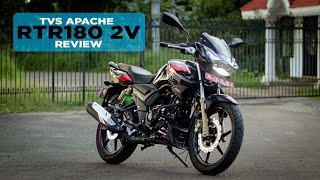 2023 Apache RTR 180 2v Malayalam Review  Is it worth buying in 2023 🤔 ONEDMALAYALAM [upl. by Neelak]