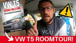 🔥 VW T5 Camper Roomtour  Schritt für Schritt  Selbstausbau  Umbau Tuning Ausbau Multivan DIY [upl. by Orsini]