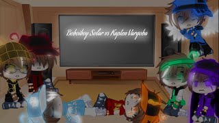 Elemental siblings react to Solar vs captain VargobaFirst react videoPart 17 [upl. by Elatia]