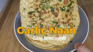 Naan Bread Recipe  Garlic Naan Bread Recipe  How to Make Naan Bread [upl. by Akimyt820]