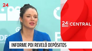 Irina Karamanos negó abonos a polémica fundación  24 Horas TVN Chile [upl. by Aztilem103]