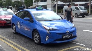 ComfortDelGro Brand New 2016 Toyota Prius Taxi Spotted in Singapore [upl. by Haden]