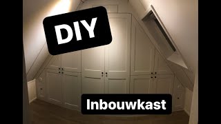 Zelf een inbouwkast maken DIY home made cabinet  selbstgemachter schrank  construire un placard [upl. by Armitage577]