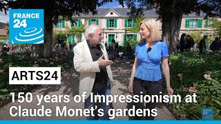 Celebrating 150 years of Impressionism at Claude Monets gardens in Giverny • FRANCE 24 English [upl. by Pfosi]