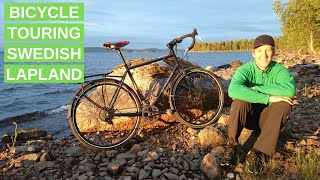 Bicycle Touring Lapland Day 1  Reindeer Encounter [upl. by Kay]