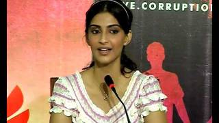 Sonam Kapoor At Chetan Bhagats Book Revolution 2020 Launch [upl. by Ahsiuqat]